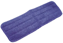 FLAT MOP PADS, RENOWN, MICROFIBER, BLUE, 18", 3/CT THUMBNAIL